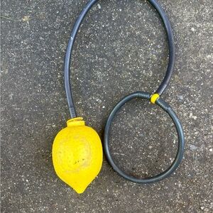 Vintage Chemtoy Lemon Twist Hop Skip it Jump Ankle Skipping outdoor toy game